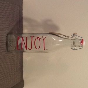 "ENJOY" bail and trigger bottle by Rae Dunn